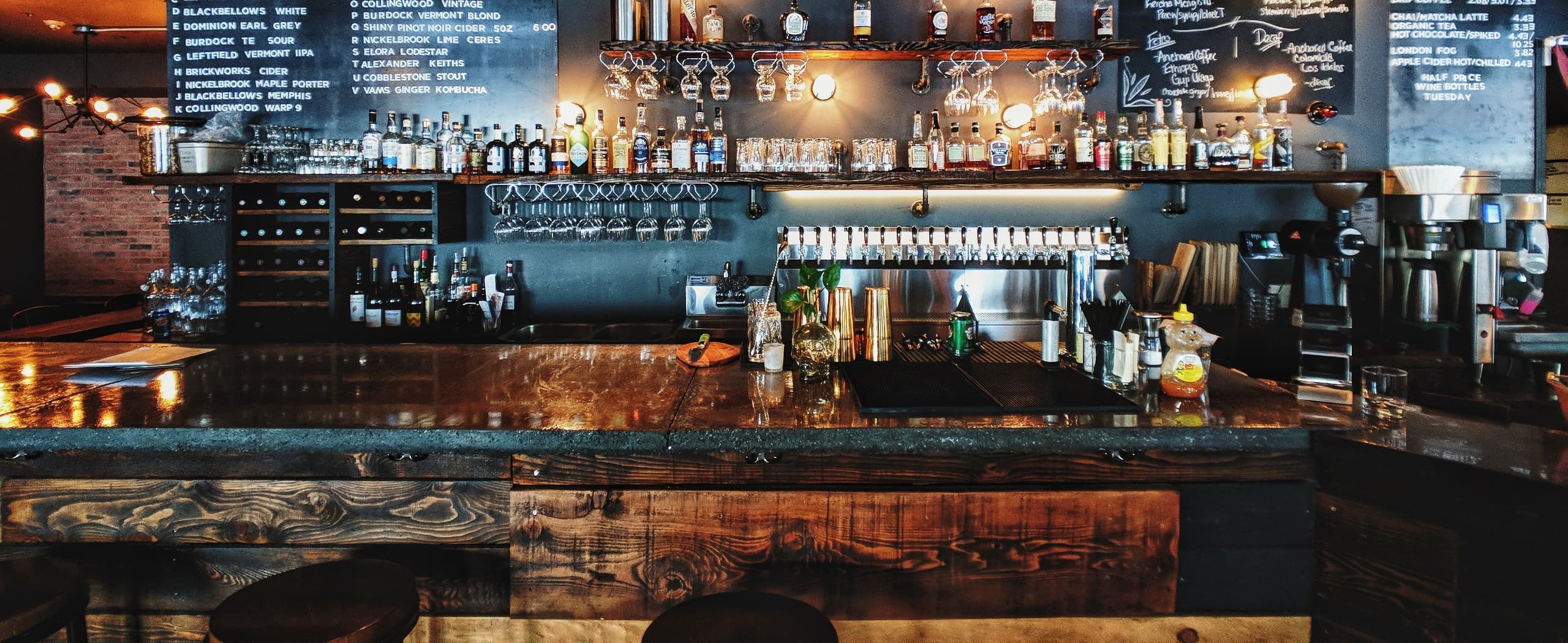 Restaurant and bar