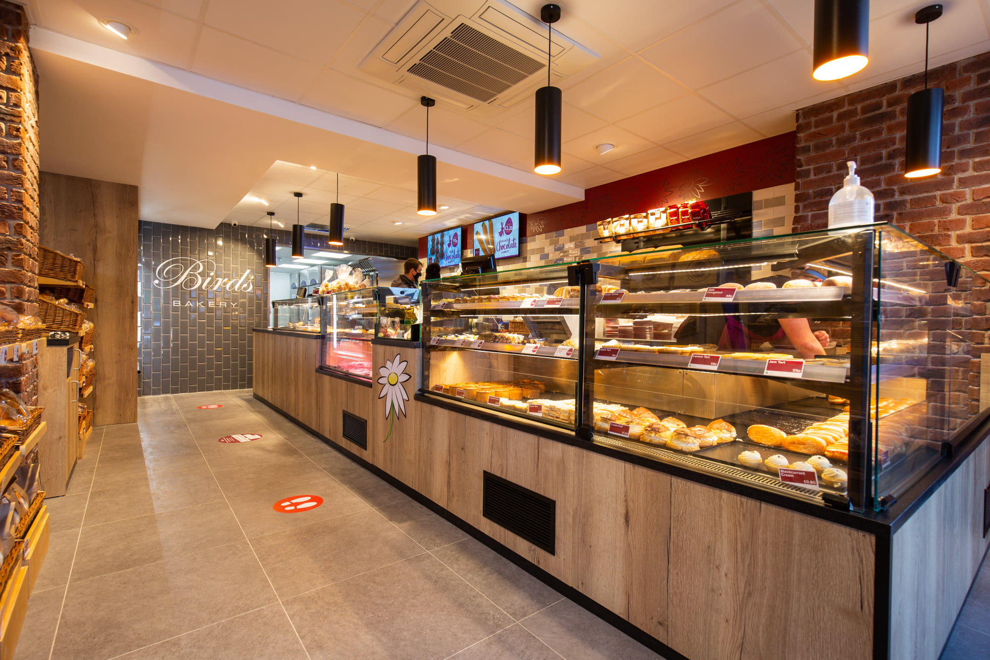 Shop fitting for Birds Baker