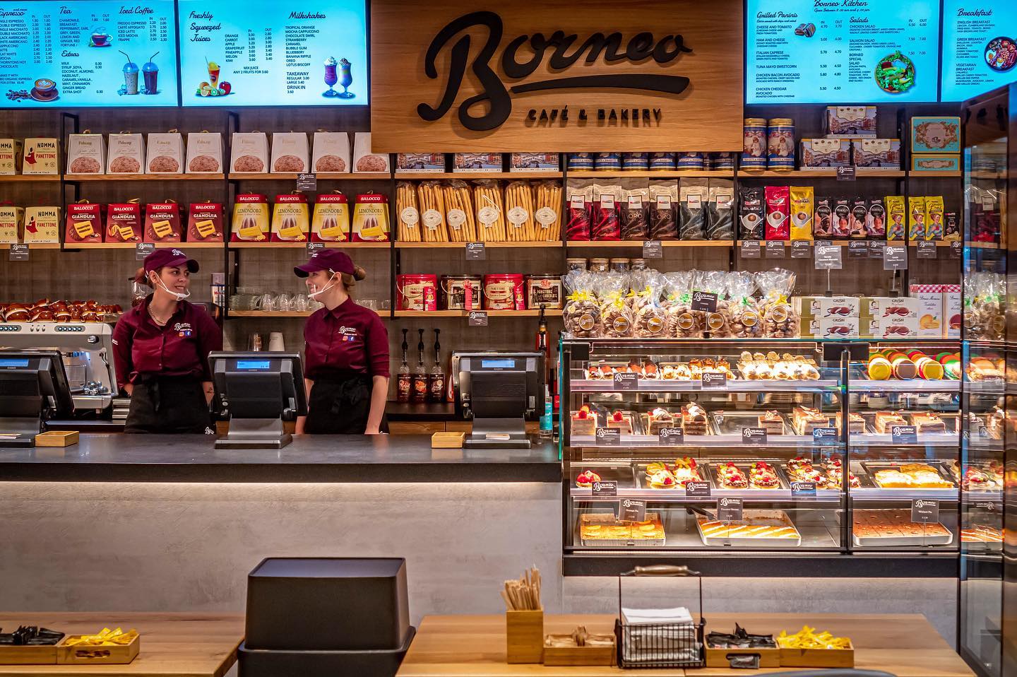 Borneo cafe interior