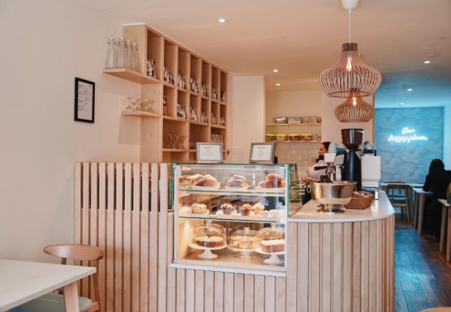 Shop Counter and bakery interior